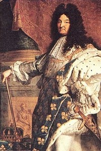 Louis XIV dit Louis le Grand ou le Roi-Soleil, né le 5 septembre 1638 à Saint-Germain-en-Laye, est un roi de France et de Navarre. Il règne sur le royaume de France du 14 mai 1643 à sa mort le 1er septembre 1715 à Versailles.  Fils de Louis XIII et Anne d’Autriche, il devient roi à l’âge de 5 ans. Trop jeune pour diriger le pays, la régence est confiée à la reine qui choisit le cardinal Mazarin pour éduquer le nouveau roi. En accord avec le traité des Pyrénées entre la France et l’Espagne, Louis XIV épousa sa cousine germaine, fille du roi d’Espagne : l’infante Marie Thérèse d’Autriche en 1660.  Louis XIV ne devient vraiment le Roi qu’à la mort du Cardinal Mazarin en 1661. Voulant gouverner seul, il supprime alors le poste de ministre principal et prend la tête du gouvernement de la France. Durant son règne, il renforce le pouvoir de l’État, en créant véritablement la monarchie absolue de droit divin.  Son règne exceptionnellement long voit la France remplacer l'Espagne au premier rang en Europe. Une suite de guerres de plus en plus longues, indécises et ruineuses permettent d'agrandir le royaume surtout au nord et à l'est.  Son goût pour la gloire et le faste lui font construire le palais de Versailles, où il va domestiquer une Cour très nombreuse, qui sera imitée partout en Europe. Il protège de nombreux artistes tant peintres, que musiciens ou écrivains. Parmi eux on retiendra Molière, Jean-Baptiste Lully, le décorateur Charles Le Brun ainsi que le jardinier André Le Nôtre.   Avec un règne de soixante-douze ans, c'est le chef d'État qui a gouverné la France le plus longtemps, et le souverain qui est parvenu à l'âge le plus avancé. Il est aussi le monarque qui a régné le plus longtemps en Europe. C'est son arrière-petit-fils, Louis XV, qui lui succède.  La fourchette La fourchette est une petite fourche, du latin furca. Les fourchettes actuelles sont apparues dans l'Empire byzantin, et sont arrivées vers 1056 en Italie. En France, elle apparaît à la Cour en 1574 (fourchette à deux dents dans les inventaires royaux). Elle n'est utilisée au départ que pour consommer des poires cuites. Introduite selon la légende par Catherine de Médicis ou Henri III, elle ne sera utilisée avec régularité que lentement. Si à la table du roi de France Louis XIV chaque personne avait une fourchette à la gauche de son assiette, on ne l'utilisait pas, car le roi préférait manger avec les doigts qu'il posait sur une serviette humide entre chaque plat.